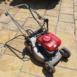 A Honda HR 1950 petrol lawn mower