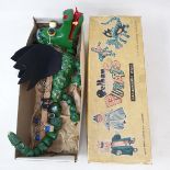 A Pelham puppet, Mother Dragon, in original yellow box