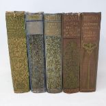 Menpes (Mortimer) Brittany, 1912, other Black travel books and assorted volumes (box)