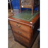 A modern filing cabinet, 54 cm wide, two mirrors, and an octagonal table, a corner table, a carved