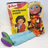 A Pelham puppet, V5 Girl Ventriloquist dummy, in original box