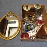 A large group of assorted ceramics, glass, metalwares, plated items, sundries (qty)
