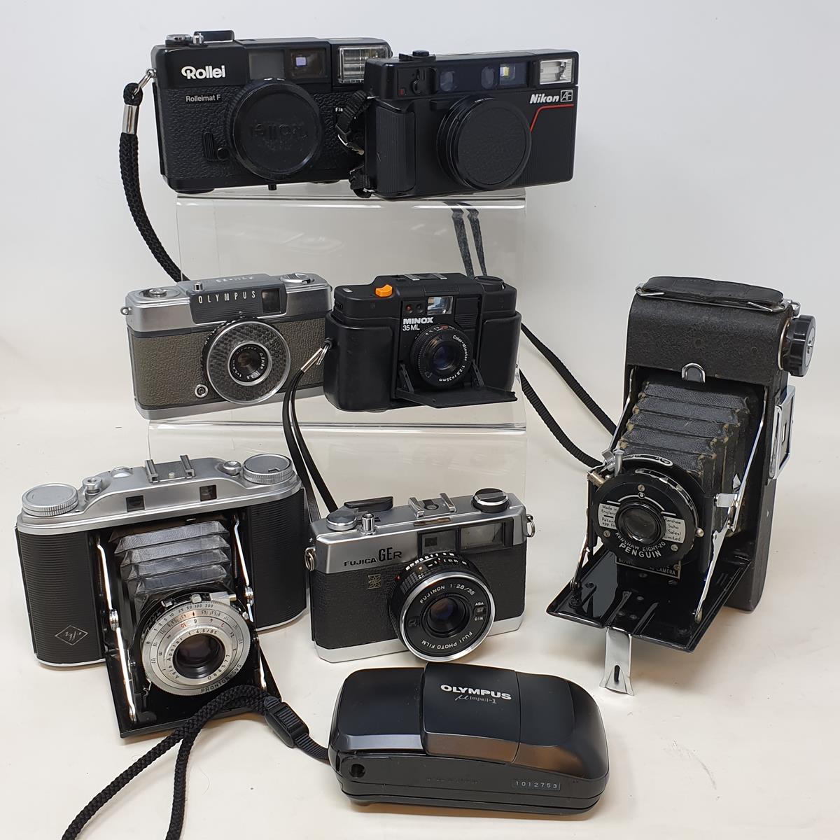 A large group of cameras and accessories (qty) - Image 4 of 5