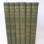 Butler (Arthur), British Birds with their Nests and Eggs, 6 vols, illus by F W Frohawk, cloth (6)