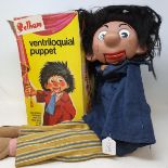 A Pelham puppet, V5 Boy ventriloquist dummy, in original box