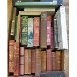 Assorted hunting and other sporting books (box)