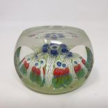 A Strathearn glass paperweight, limited edition no. 4/150, dated 1978, boxed, with certificate