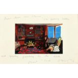 David Hockney (b. 1937), a colour printed image, inscribed 'Dear Ann and David, I'm feeling better