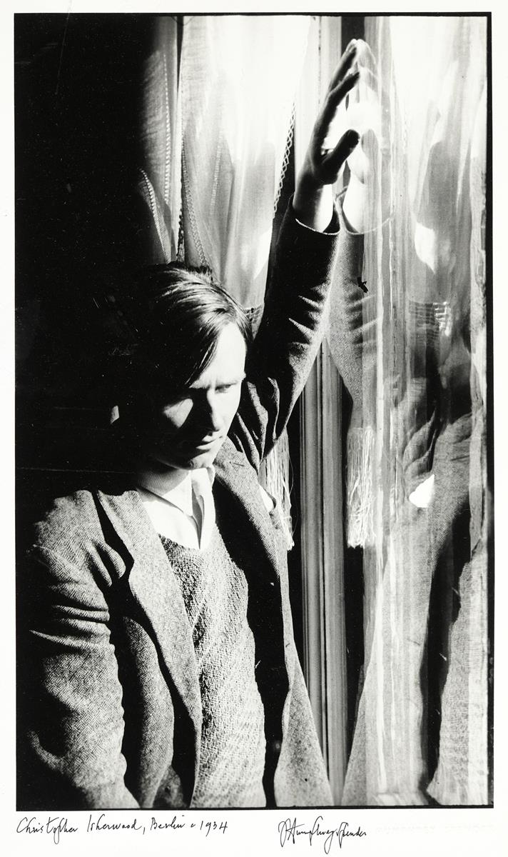 Humphrey Spender, photographic portrait of Christopher Isherwood, Berlin 1934, 34.5 x 20 cm (image - Image 2 of 2