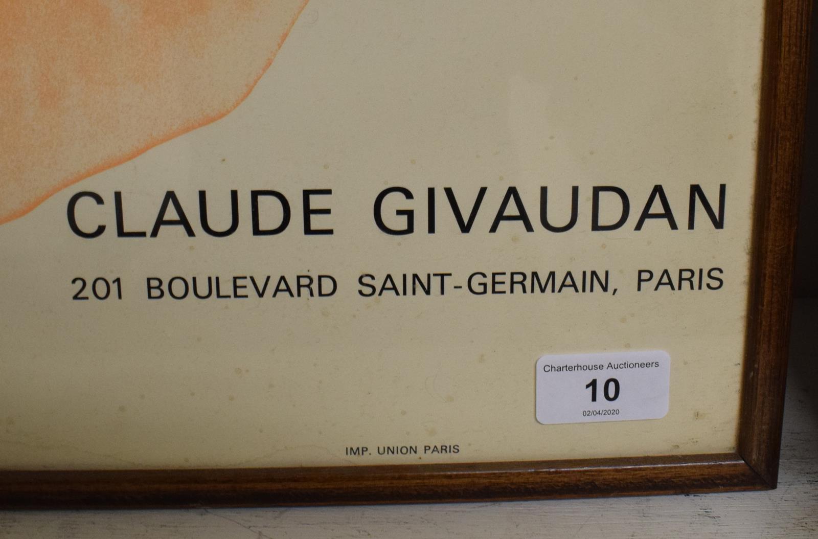 A lithograph poster, for Marcel Duchamp 'ready-mades et Editions de et sur', 69 x 47 cm - Image 3 of 6