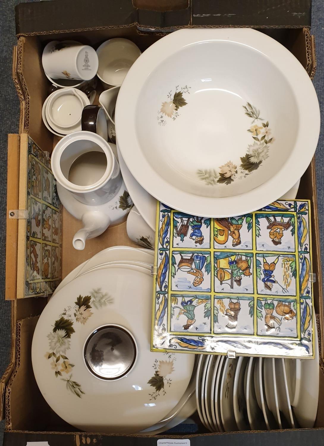 Assorted ceramics, glass, a part table service of plated cutlery, pictures and other items (qty) - Image 3 of 4