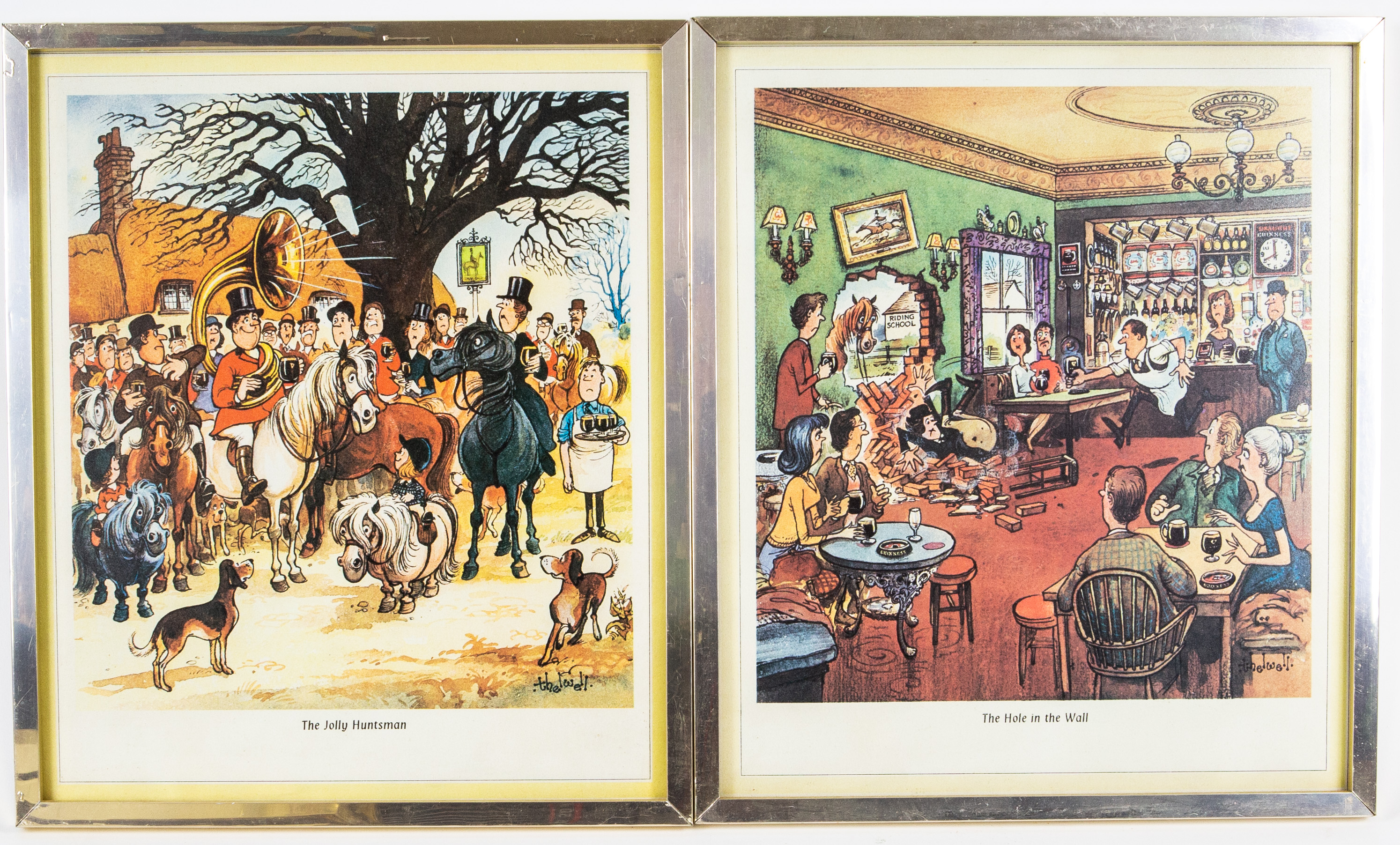 After Norman Thelwell, eight cartoon prints (8) - Image 4 of 4