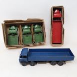 A Dinky Supertoys Bedford articulated lorry, 521, boxed, a Dinky Supertoys Foden lorry, three