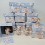 A set of ten Nao Cheeky Cherubs, boxed, and three others (13)