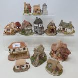 A group of Lilliput Lane cottages, approx. 45 (2 boxes)