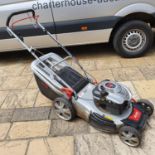 An Al-Ko Silver 520 BR petrol lawn mower