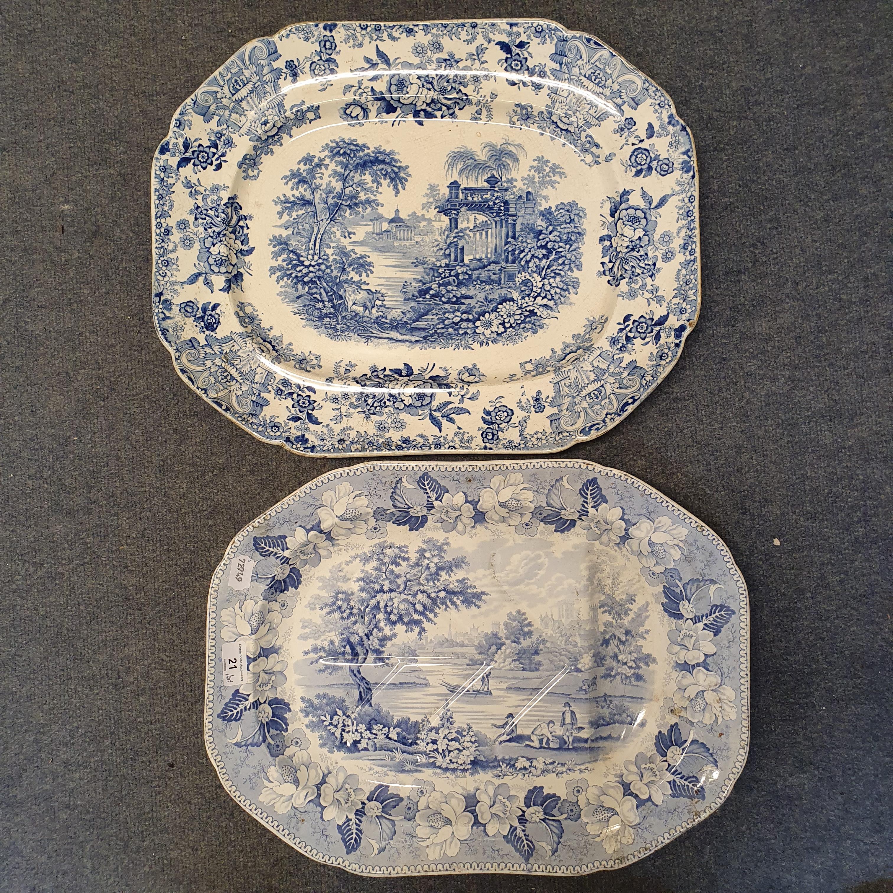 A Bernard Leach coffee set, a Victorian pottery meat plate, and other items - Image 2 of 4