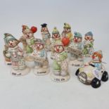 A collection of twelve Beswick Little Likeables, including Merry Christmas, LL30 and