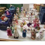 A group of Royal Doulton figures, including Beth, HN2870, Kerry, HN2800 and thirty three others (33)