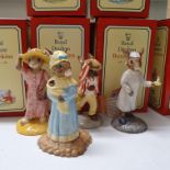 A group of Royal Doulton Bunnykins figures, including Wee Willy Winky, DB270, Dr Bunnykins DB181 and