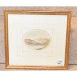 John Richardson (1836-1913), set of four watercolour landscapes to include ?Rydal Water,