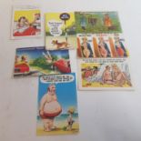 A quantity of saucy seaside postcards from 1950's and others, approximately 2000 cards
