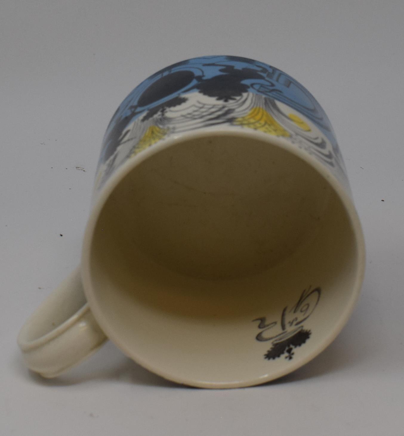 Eric Ravilious for Wedgwood, a George VI coronation mug, 1937, 10 cm high No chips cracks or - Image 3 of 5