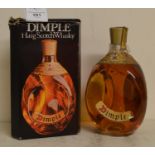 A 70cl bottle Dimple Haig scotch whisky, boxed
