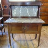 A marble top washstand