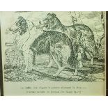 A set of five 19th century prints of dogs, eighteen other prints and pictures (28)