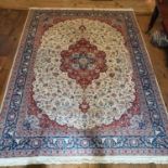 A Tabriz carpet, 334 x 250 cm