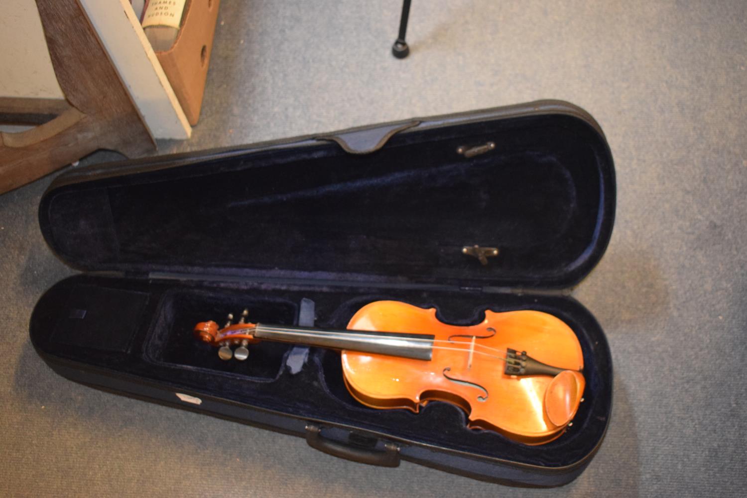 A Stentor Student Viola and a Stentor Student Violin, both in fitted cases (2) - Image 2 of 2