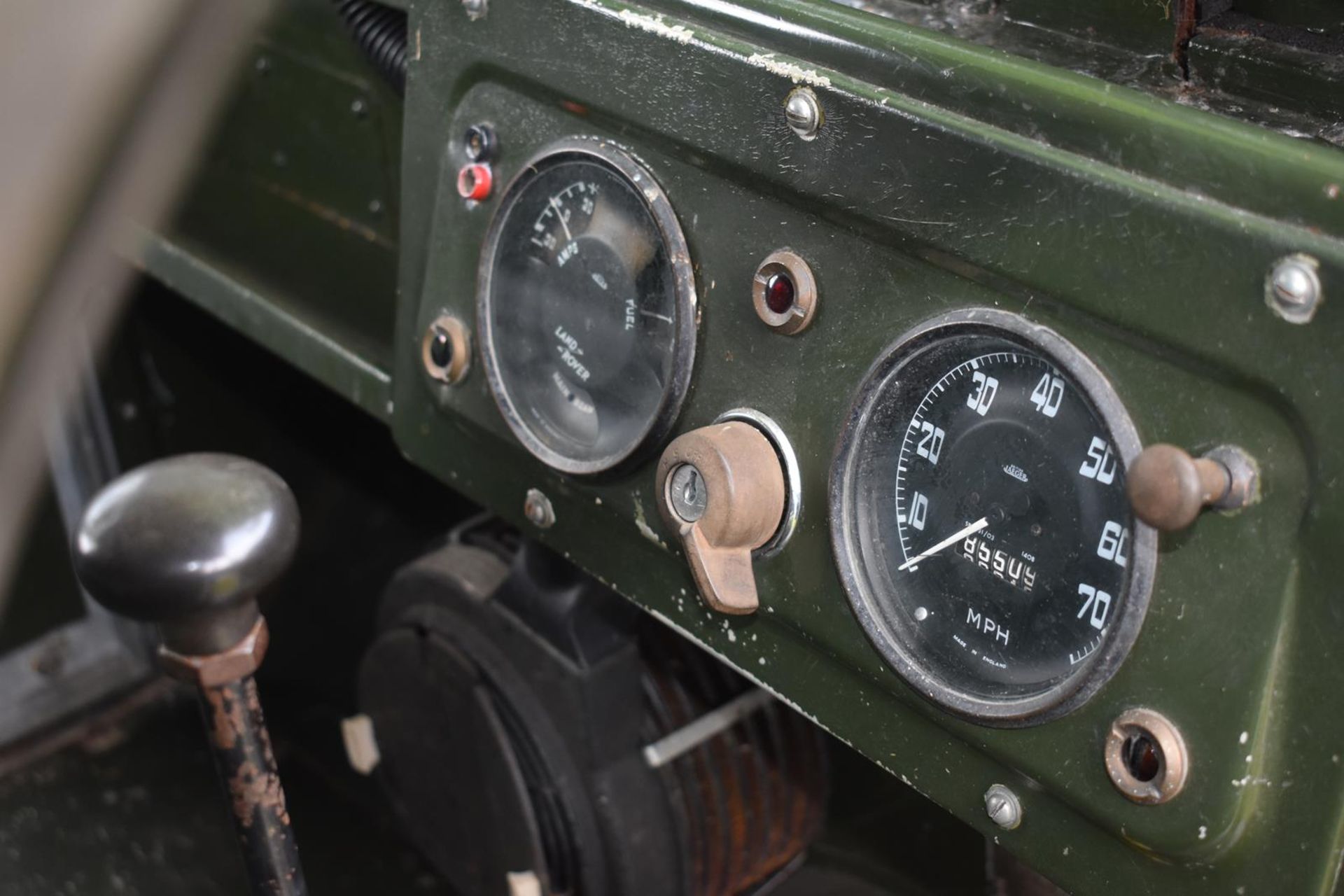 A 1955 Land Rover 86 inch Registration number VYB 36 Chassis number 17060217 Engine number 17H07211C - Image 5 of 17