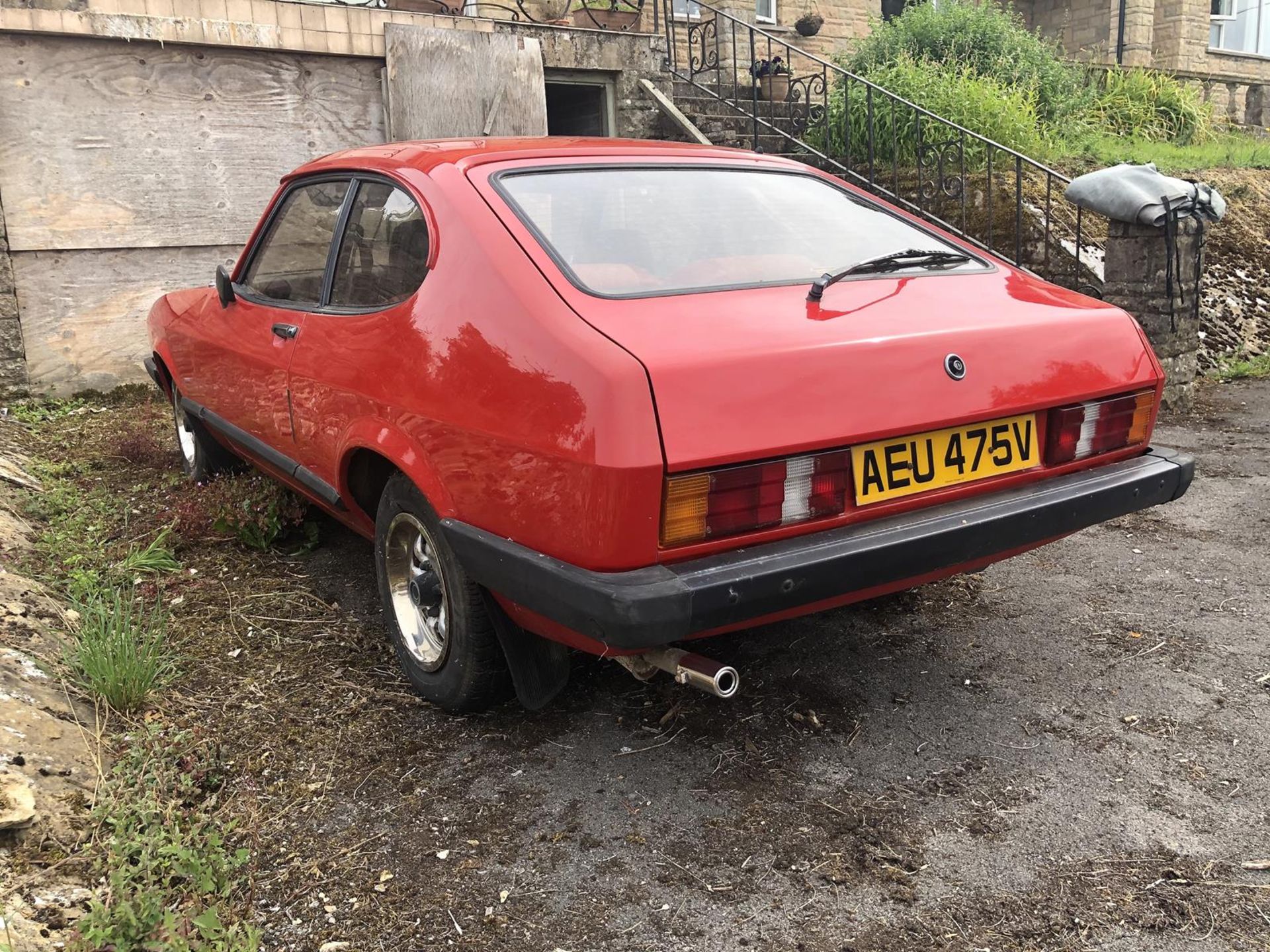 A 1979 Ford Capri 1.6 GL Registration number AEU 475V MOT expired in June 2009 Red with a red - Image 91 of 92