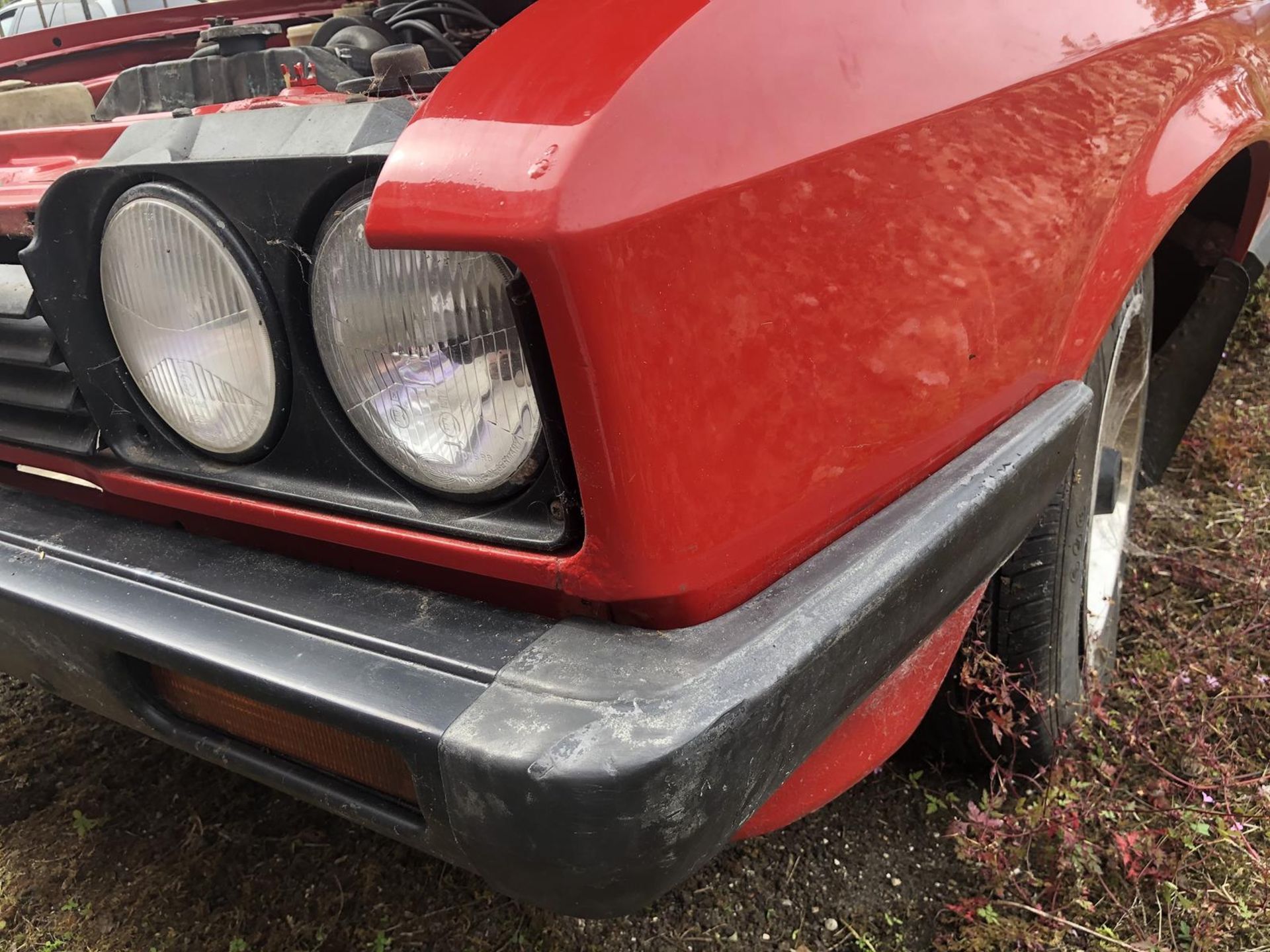 A 1979 Ford Capri 1.6 GL Registration number AEU 475V MOT expired in June 2009 Red with a red - Image 14 of 92