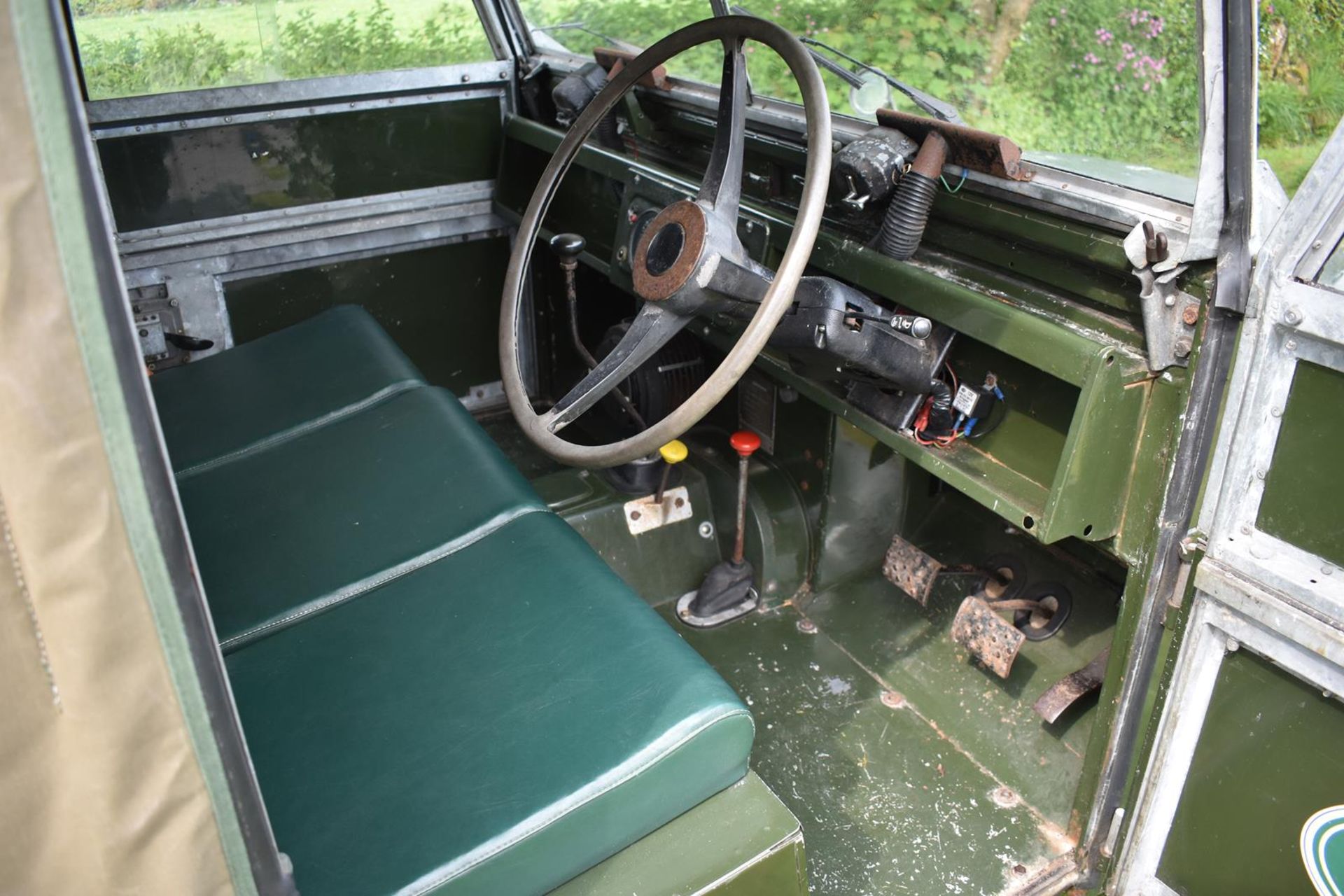 A 1955 Land Rover 86 inch Registration number VYB 36 Chassis number 17060217 Engine number 17H07211C - Image 17 of 17