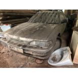 A 1989 Honda Legend Coupé Registration number A20 JLF V5 Metallic Grey Black leather Barn stored For