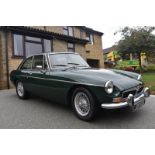 A 1972 MGB GT Registration number JOR 601L Chassis number G-HD5/293076 Engine number 18V-582-F-H/