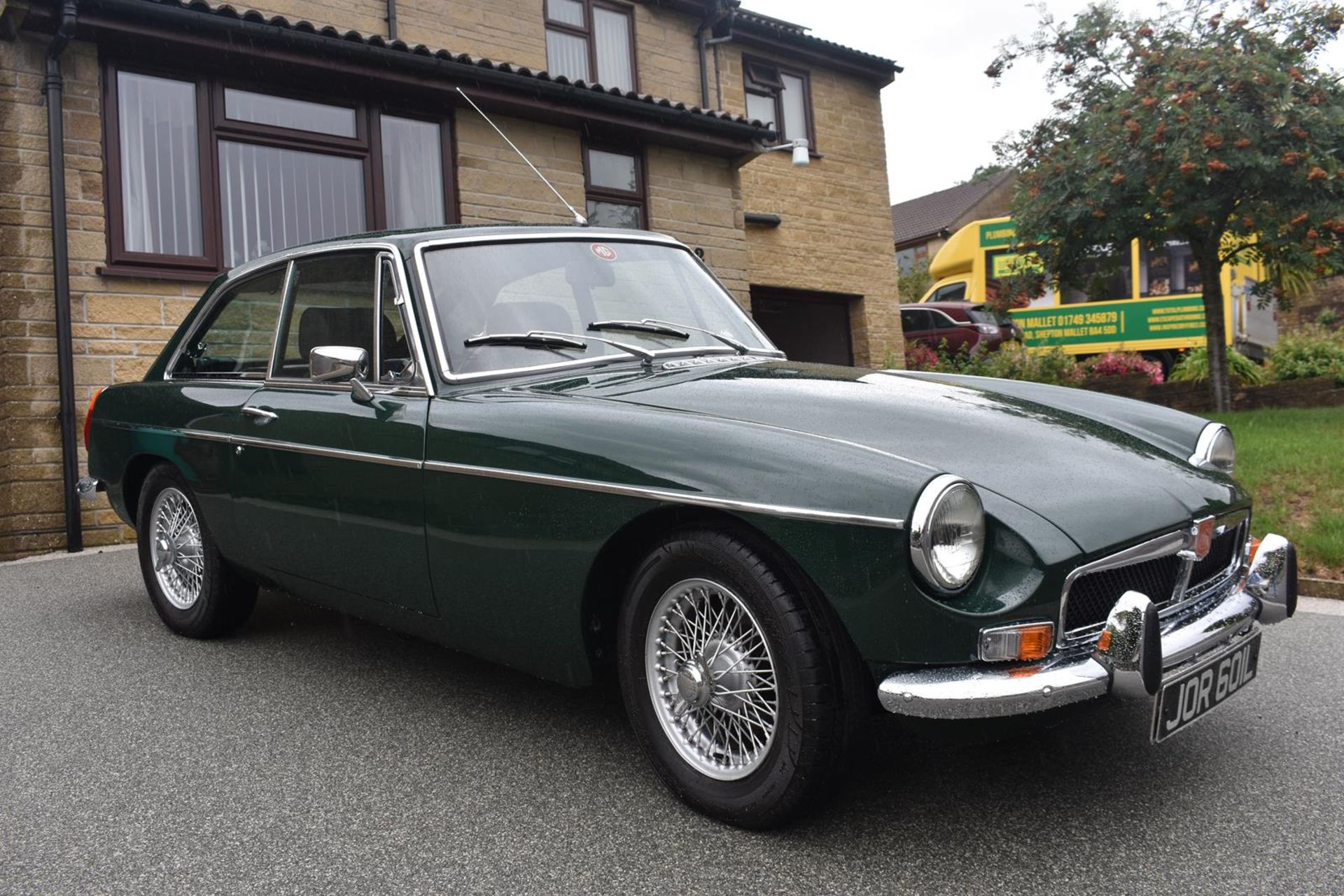 A 1972 MGB GT Registration number JOR 601L Chassis number G-HD5/293076 Engine number 18V-582-F-H/