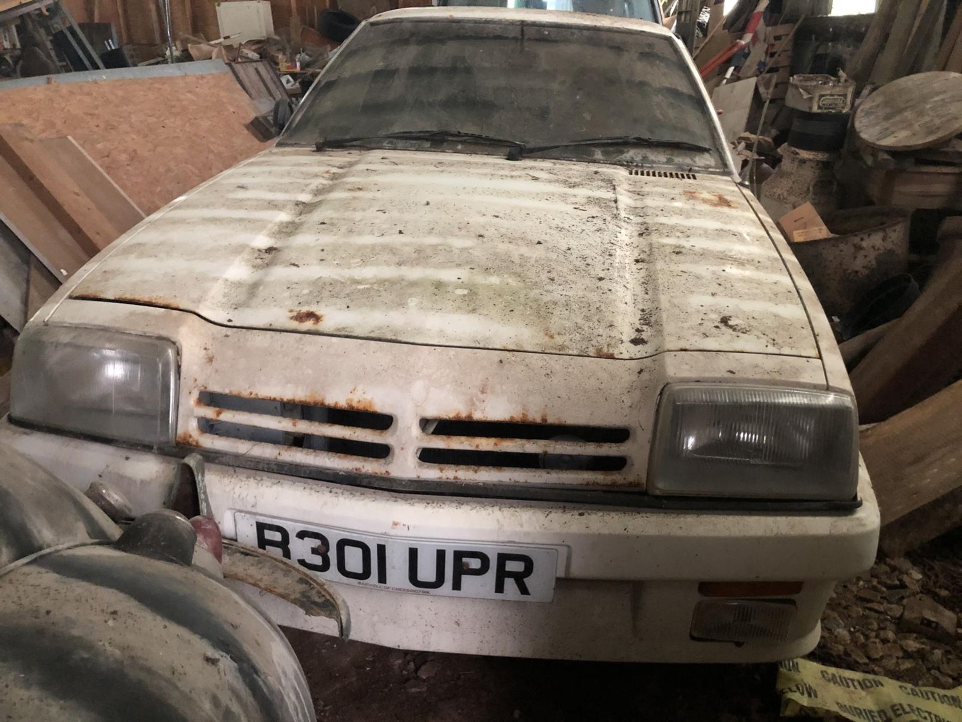 A 1985 Opel Manta GSi Hatchback Registration number B301 UPR Automatic V5 White with a Recaro - Image 20 of 36