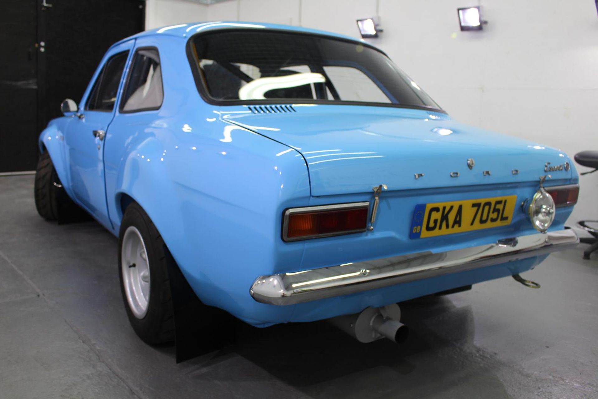 A 1973 Ford Mk1 Escort RS1600 Group 4 Rally car Olympic Blue Chassis Number starts with BFATNJ V5 - Image 15 of 15