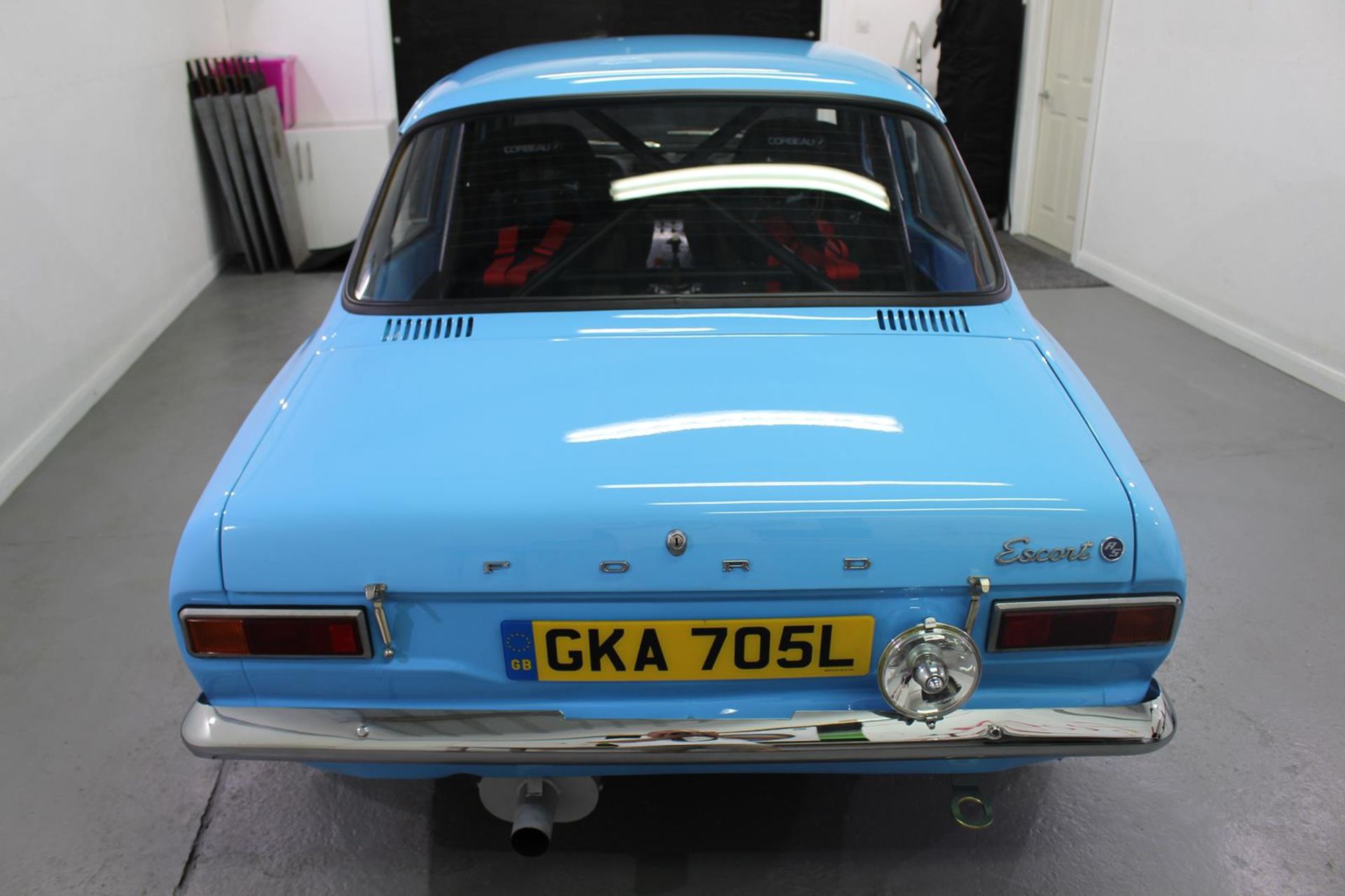 A 1973 Ford Mk1 Escort RS1600 Group 4 Rally car Olympic Blue Chassis Number starts with BFATNJ V5 - Image 13 of 15