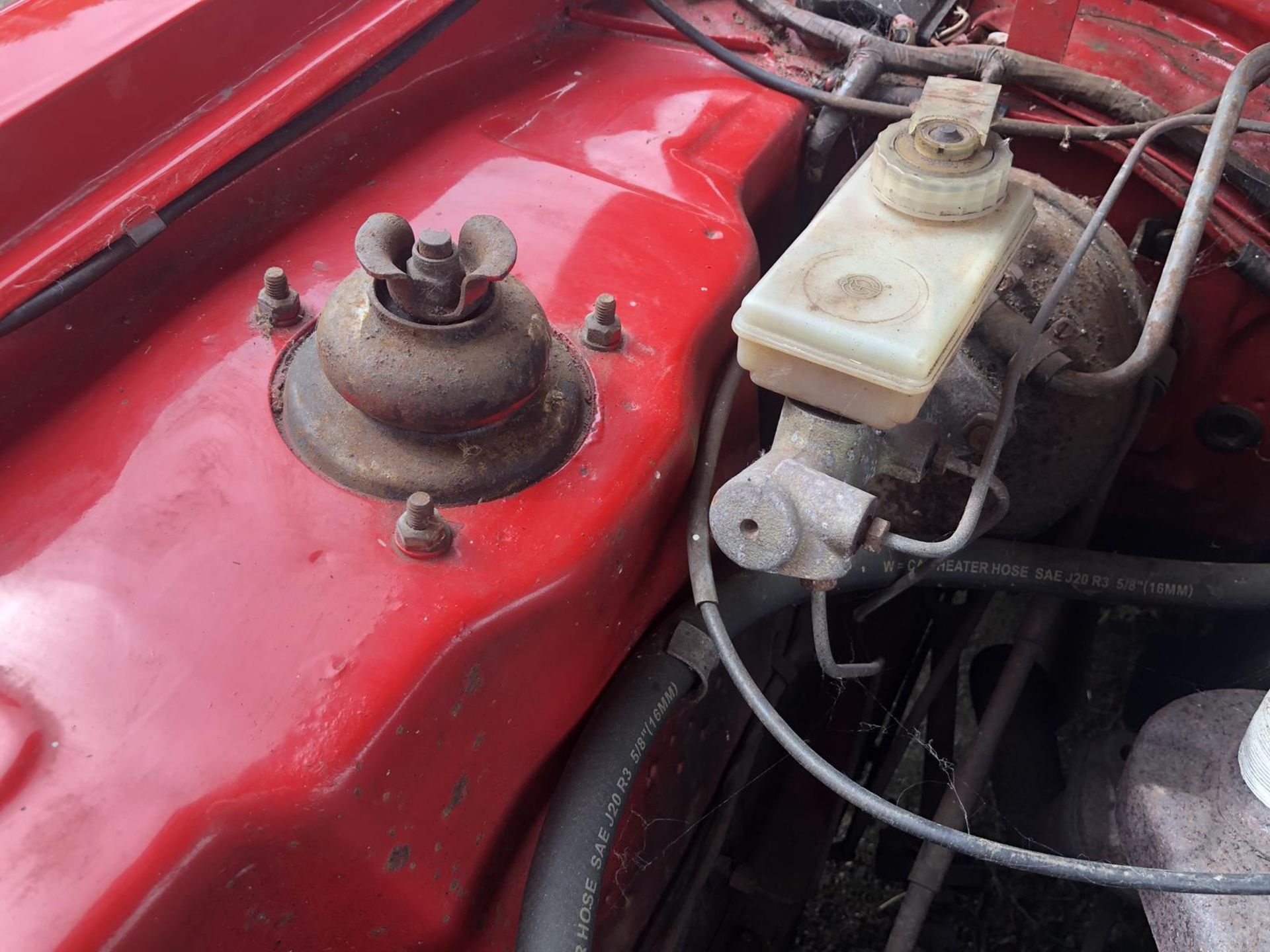 A 1979 Ford Capri 1.6 GL Registration number AEU 475V MOT expired in June 2009 Red with a red - Image 10 of 92