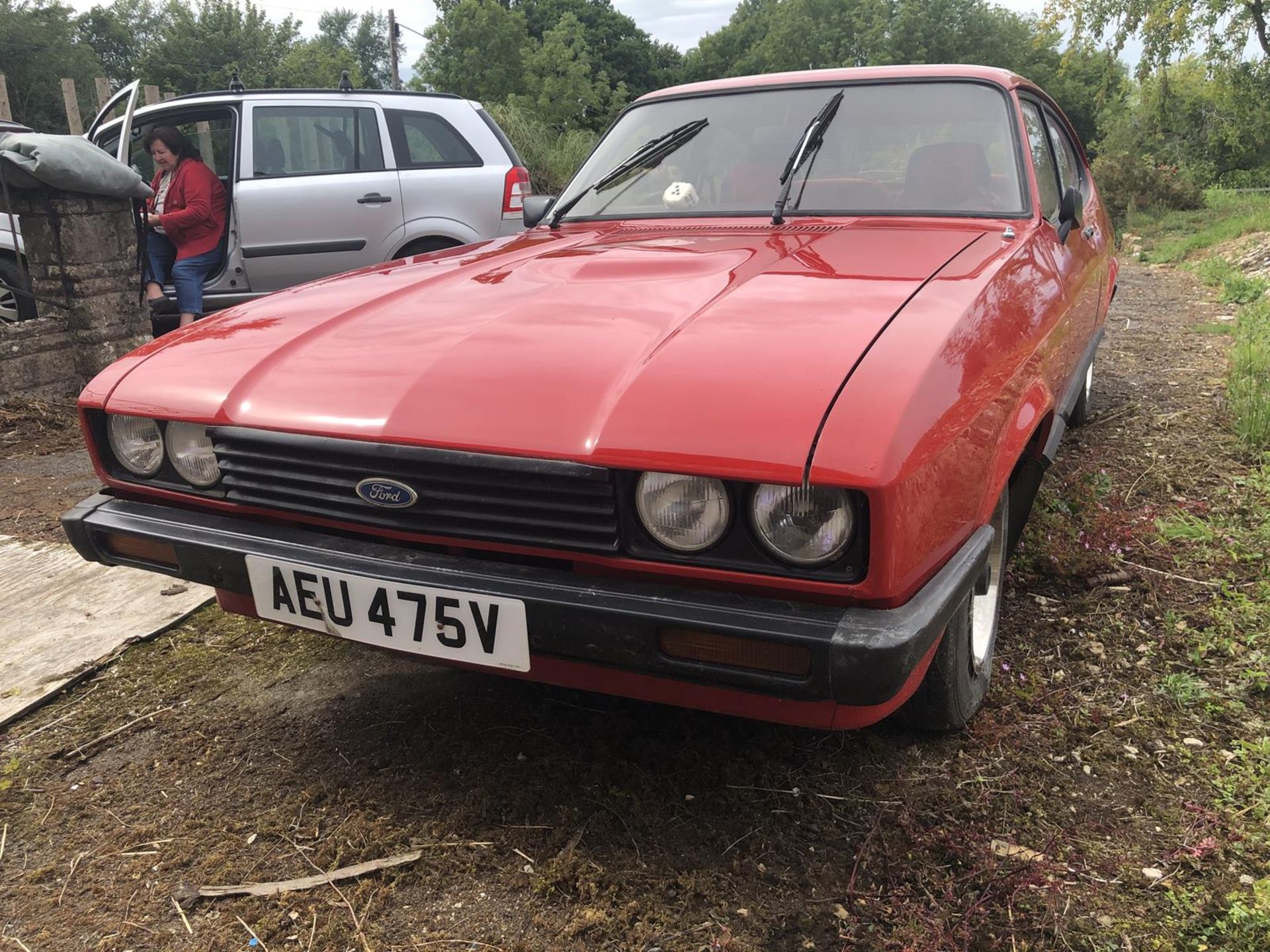 A 1979 Ford Capri 1.6 GL Registration number AEU 475V MOT expired in June 2009 Red with a red - Image 92 of 92