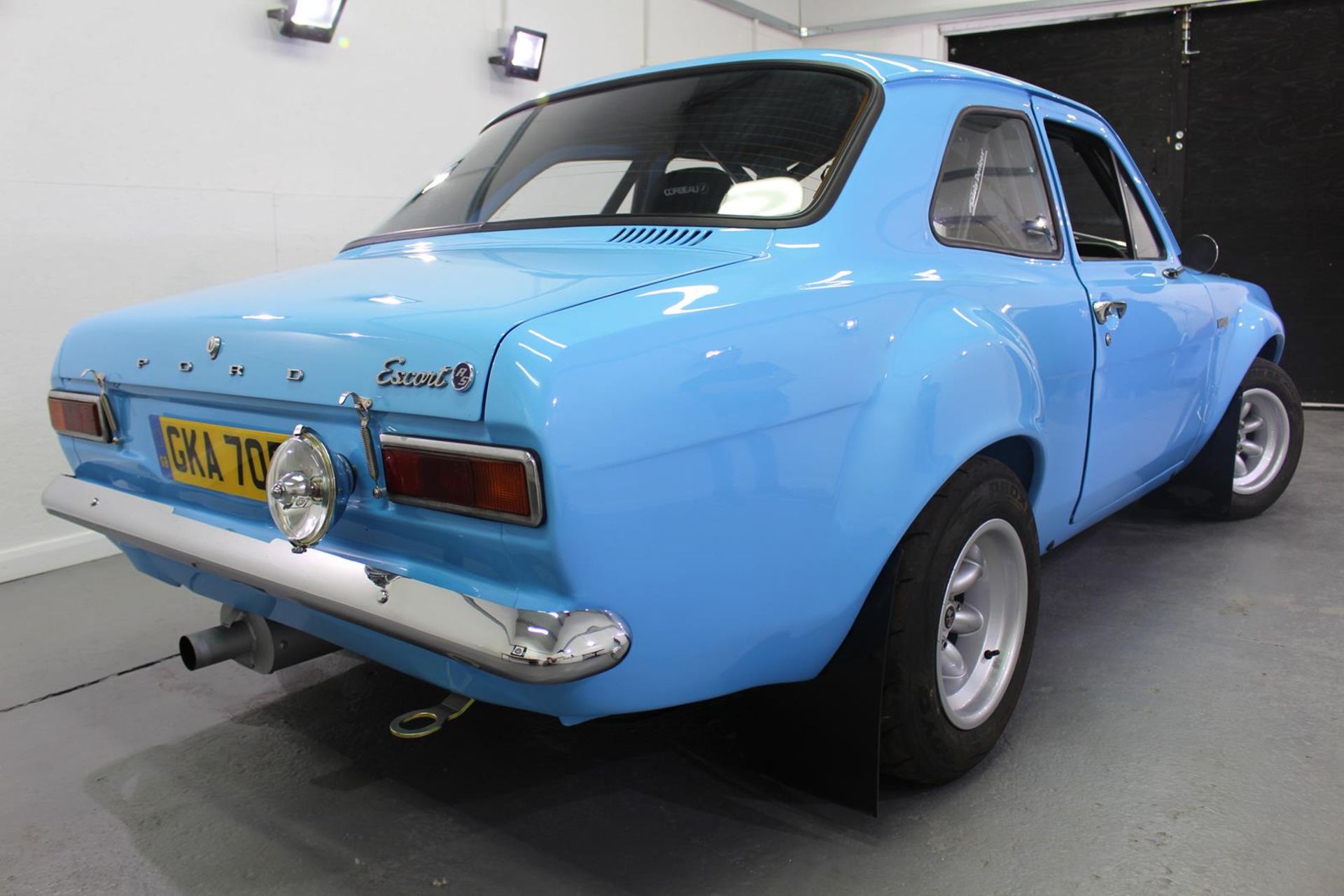 A 1973 Ford Mk1 Escort RS1600 Group 4 Rally car Olympic Blue Chassis Number starts with BFATNJ V5 - Image 12 of 15