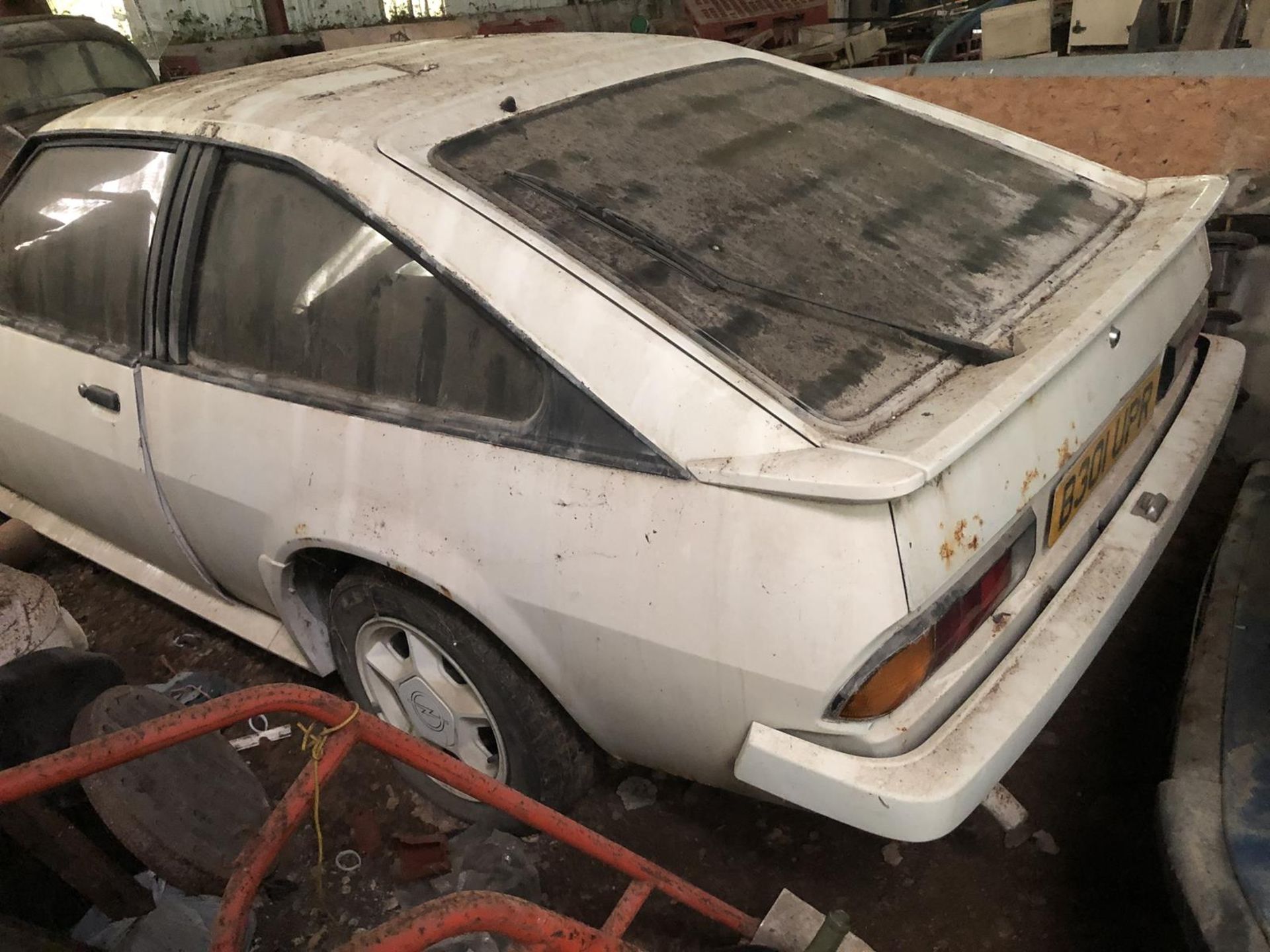 A 1985 Opel Manta GSi Hatchback Registration number B301 UPR Automatic V5 White with a Recaro - Image 30 of 36