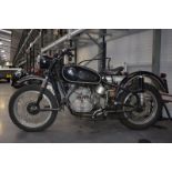 A 1958 BMW R50 Combination Manx registration number LMN-605-N Frame number 558636 Engine number