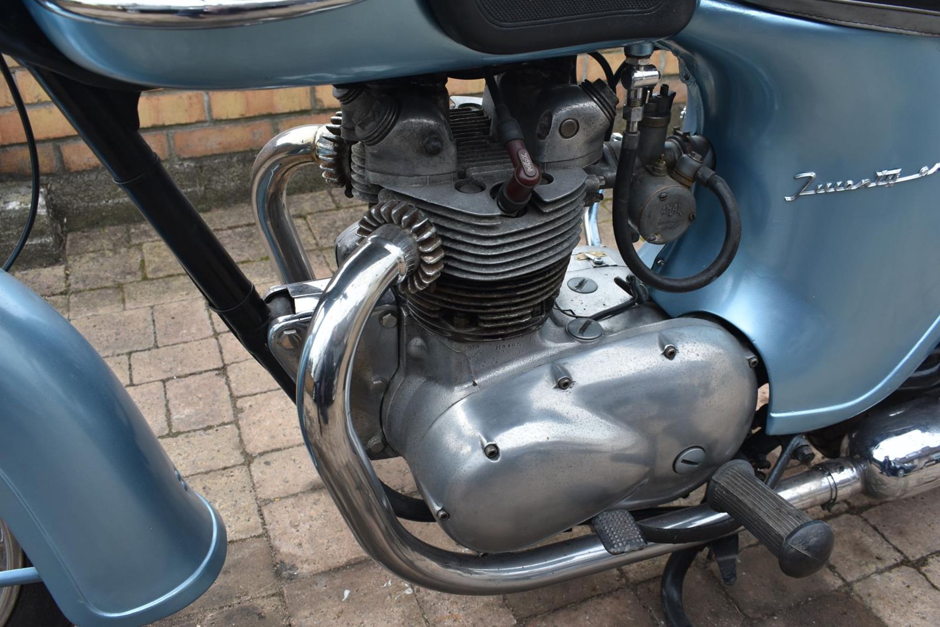 A 1959 Triumph Twenty One 3TA Registration number LSU 636 Frame number 3TAH1453 Engine number - Image 2 of 3