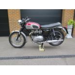 A 1969 Triumph Trophy Registration number UHY 564H Frame number 24249 Engine number 24249 V5C