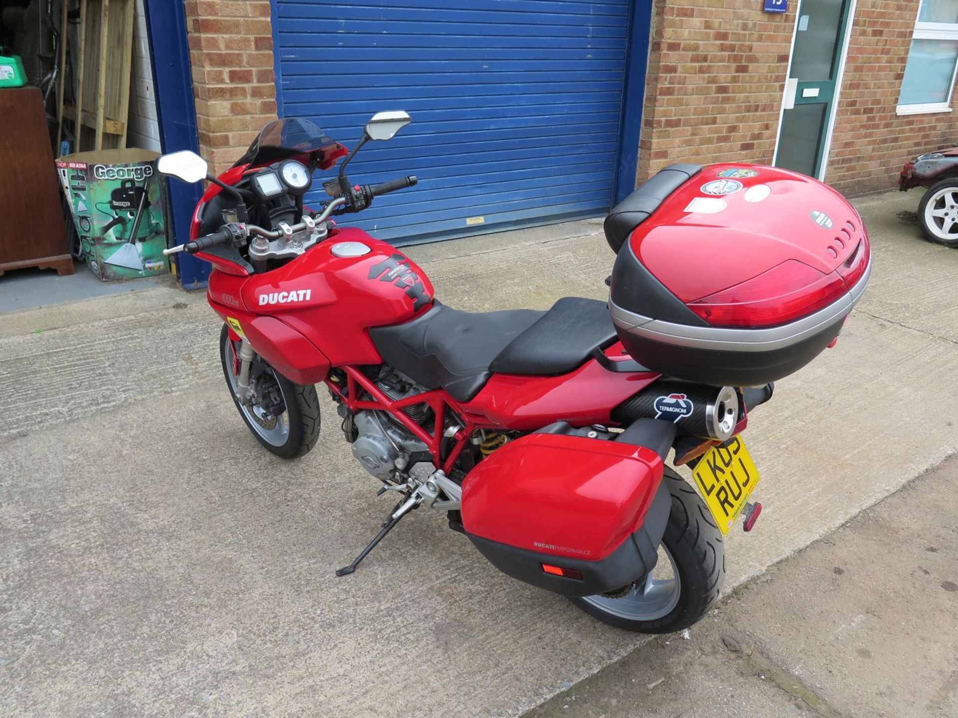 A 2003 (June) Ducati Multistrada D1000ds Registration number LK03 RUJ 20,461 miles MOT to 29 June - Image 8 of 8